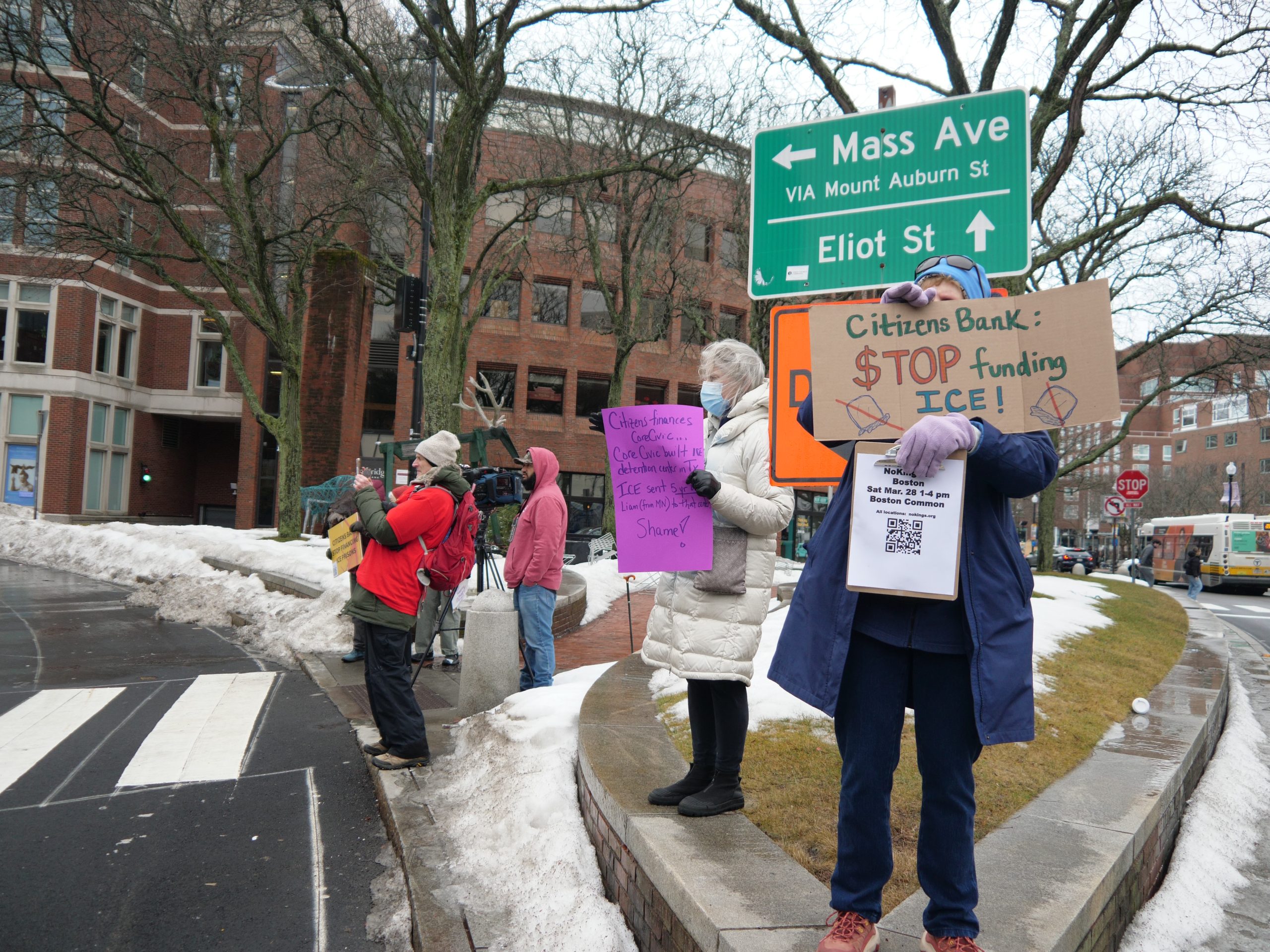Citizens Bank faces broader ICE protests - Cambridge Day
